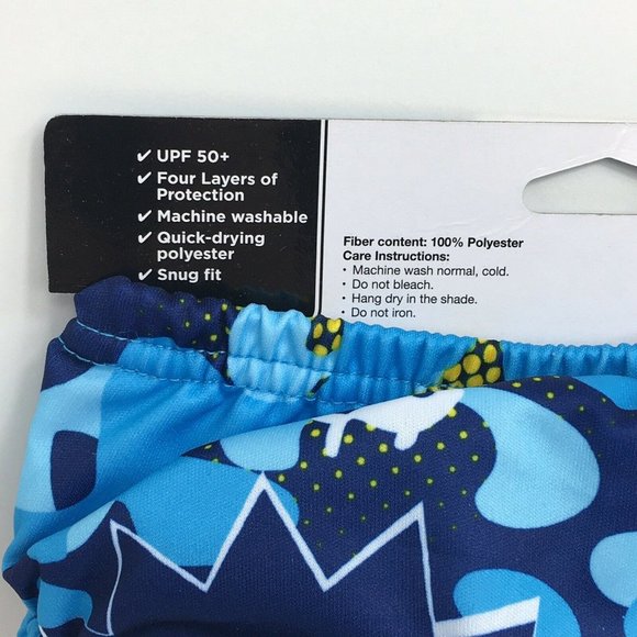 Swimschool Reusable Swim Diaper UPF 50 Level 1 18-22 lbs 12 Months Swim Blue New - Picture 5 of 12